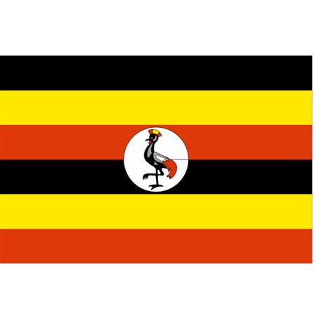 Flag Of The Republic Of Uganda Png Svg Clip Art For Web Download