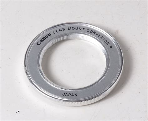 Canon Lens Mount Converter P The Camera Exchange