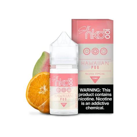 Naked Hawaiian Pog Salt Likit 30ml Naked Salt 269 00 TL