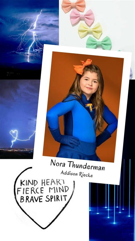 Nora Thunderman/Addison Riecke wallpaper Nickelodeon, Addison Riecke ...