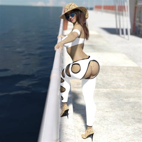 Catalina Not Afraid To Be Sexy 2 3d Render By Nocprince