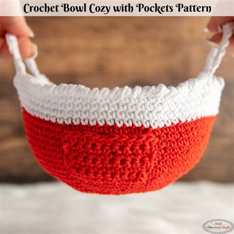 10 Easy And Quick Free Crochet Bowl Cozy Pattern Nickis Homemade Crafts