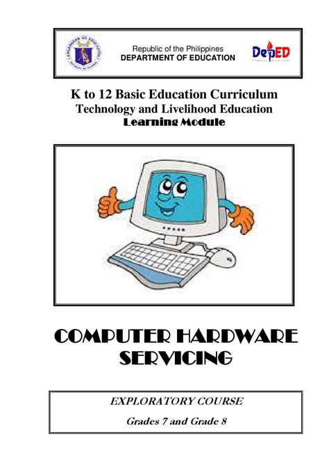 K To Pc Hardware Servicing Learning Module By Edgar Garcia Issuu