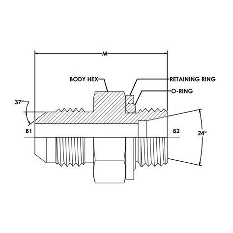 Brennan Industries 7001-S-DIN HEAVY Conversion Adapters
