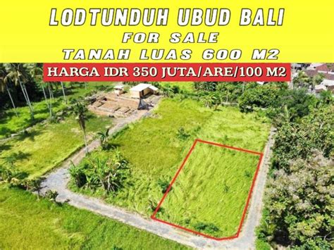 Jual Tanah Di Lodtunduh Ubud Cocok Untuk Villa