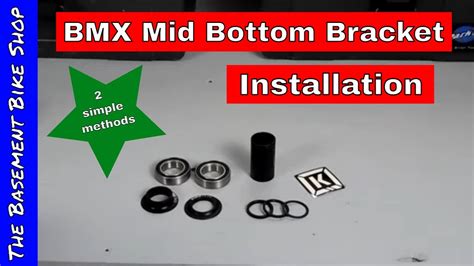 Complete Guide To Bmx Mid Bottom Bracket Installation Youtube