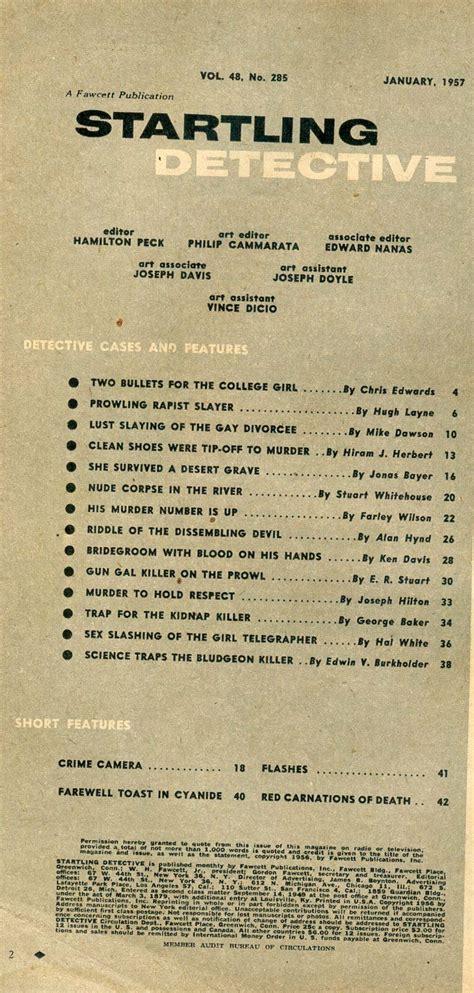 Startling Detective January 1957 Nude Corpse In The River True Crime Comic Collectibles