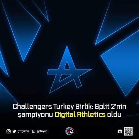 Challengers Turkey Birlik Split 2nin şampiyonu Digital Athletics Oldu