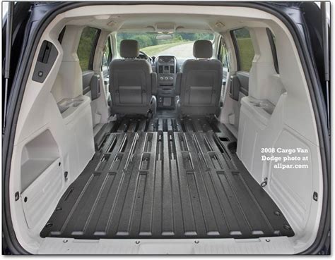 Dodge Grand Caravan Cargo Space Dimensions