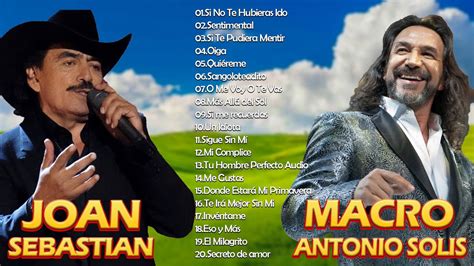 Joan Sebastian Y Marco Antonio Solis Grandes Exitos Joan