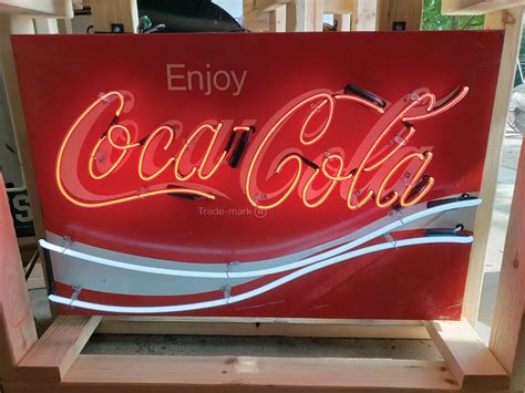 Coca Cola Neon Tin Sign Auburn Fall 2019 RM Sotheby S