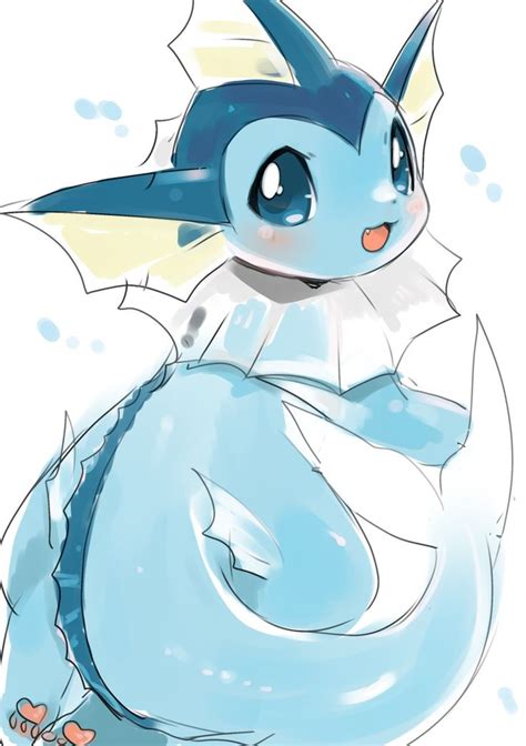 Vaporeon - Cute Pokemon Wallpaper