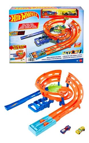 Hot Wheels Action Pista De Juguete Circuito Giro Veloz Color Multicolor Mercadolibre