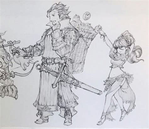 Octopath Traveler Character Design Chibi