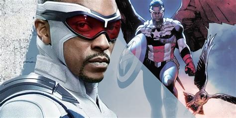 Captain America Sam Wilson The Marvel Heros Origin And Powers