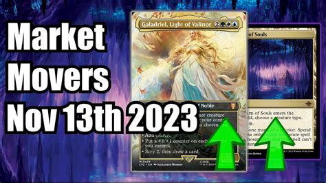 Mtg Market Movers Nov Th Commander Cards On The Move Lotr