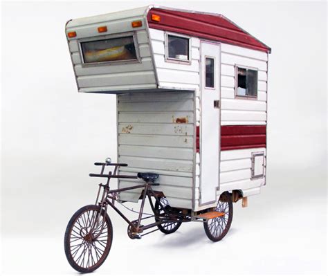 Camper Bike: A Pedal-Powered RV For One | Inhabitat - Green Design ...