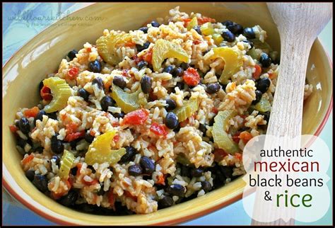 Authentic Mexican Black Beans And Rice With Celery Tomatoes And Green Chilies Wildflour S Cottage