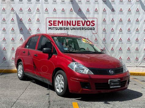 Nissan Tiida Sedan Drive Usado Color Rojo Precio