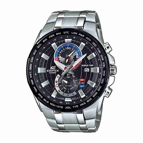 Shop For Casio Edifice Era D Avudf Silver Strap Stylish Wrist Watch