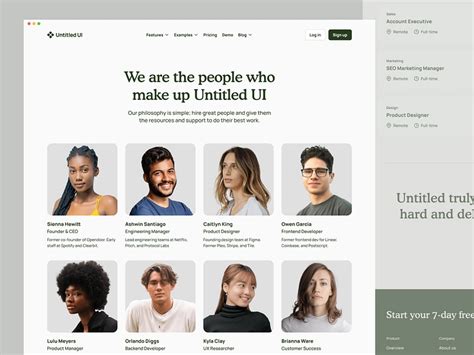 Team Page designs, themes, templates and downloadable graphic elements ...