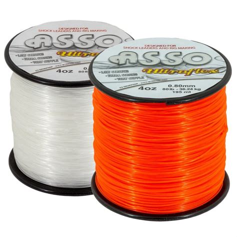 Asso Ultra Flex Leader Oz Bulk Spool Veals Mail Order