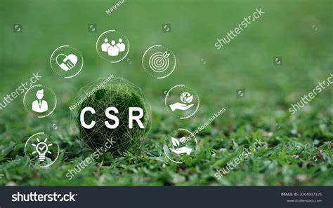 Corporate Community Social Responsibility Give Back Stock Photo ... 