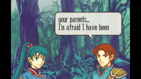 Fire Emblem Blazing Sword Lyn And Wil Support Youtube