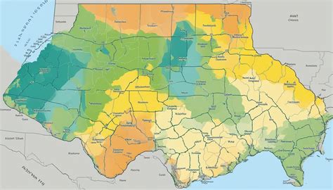 Texas Planting Thrive Guide: Navigating USDA Hardiness Zones