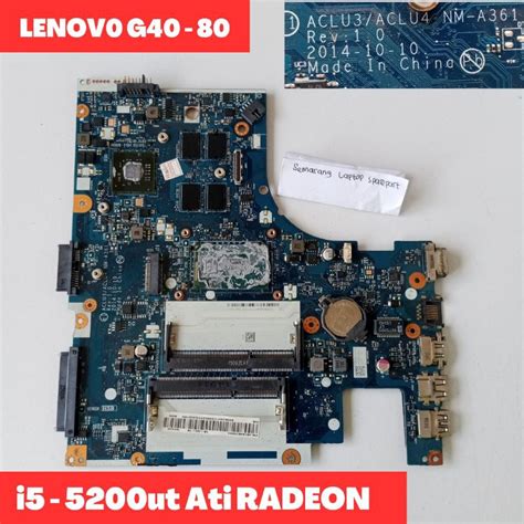 Jual Mainboard Lenovo G Mobo Motherboard Mesin Laptop Shopee