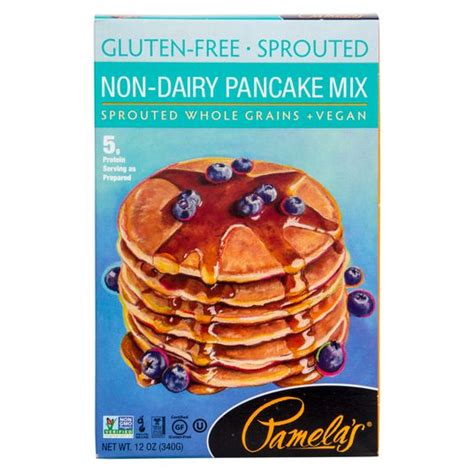 Pamelas Non Dairy Pancake Mix Sprouted Gf Azure Standard