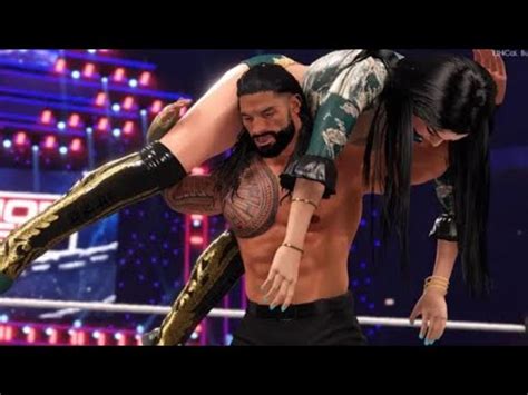 Lakshmi Shahaji VS Roman Reigns WWE2K22 Match WWE Raw Highlights Today