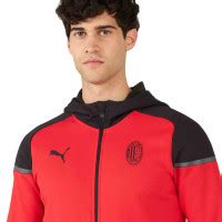 PUMA AC Milan Casual Trainingspak 2023 2024 Rood Zwart