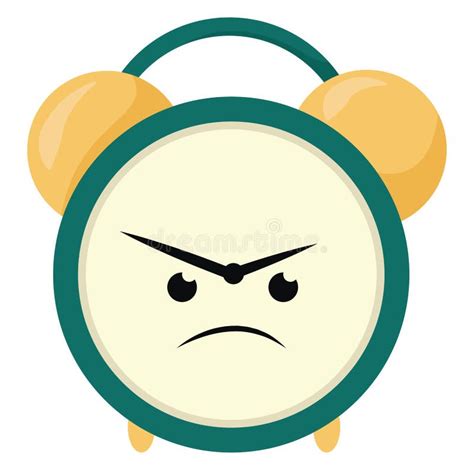 Angry Alarm Clock Cartoon Stock Illustrations 179 Angry Alarm Clock