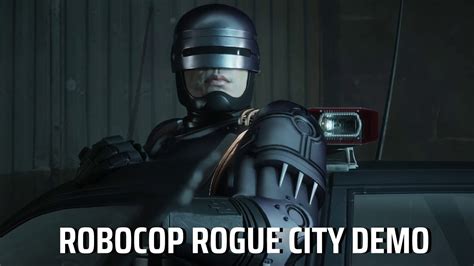 RoboCop Rogue City Demo Playthrough 4K Ultra RTX 4090 YouTube