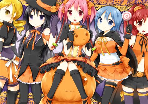 Halloween Outfits [Madoka Magica] : r/awwnime