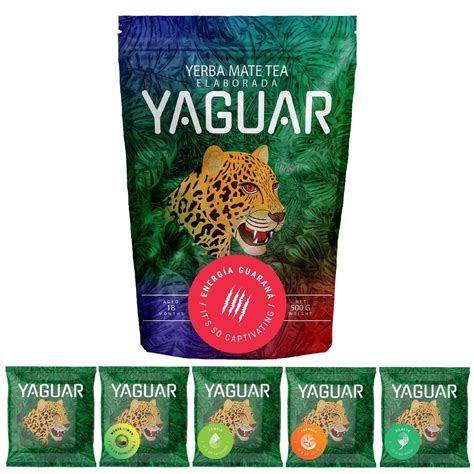 Zestaw Yerba Mate Yaguar Energia G Pr Bki X Yaguar Sklep