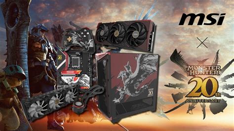 Msi And Capcom S Limited Edition Monster Hunter Rtx Ti Gpu