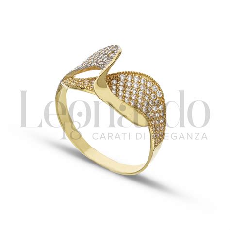 Anelli Anello Da Donna In Oro Carati Misura Anello G