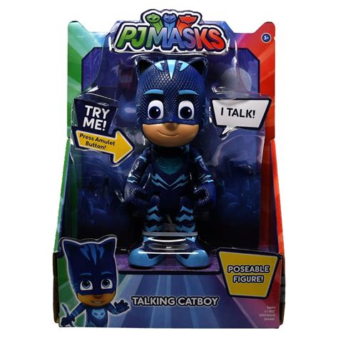 Pj Masks Talking Catboy Poseable Figure 3 Styles May Vary