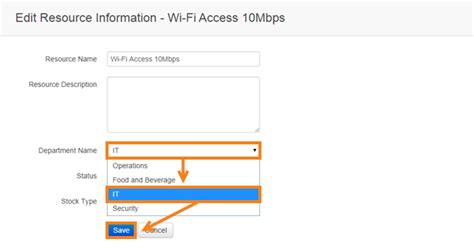 Managing Departments – Momentus Support Center 