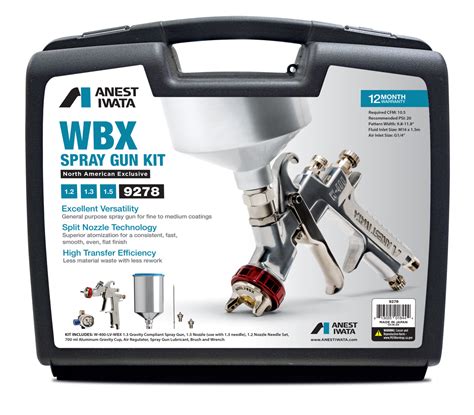 Anest Iwata Introduces New Spray Gun Kits Woodshop News