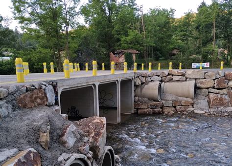 Gard le pont provisoire de Chamborigaud réouvert ce lundi matin