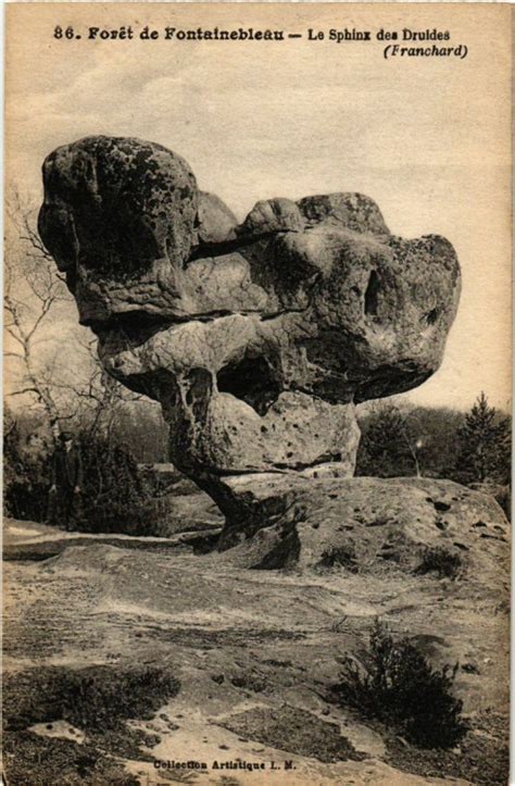 Foret De Fontainebleau Le Sphinx Des Druides Franchard