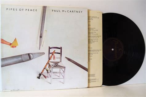 PAUL MCCARTNEY Pipes Of Peace LP VG VG PCTC 1652301 Vinyl Album