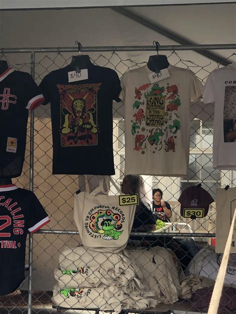 King Gizz’s merch today at Boston calling : r/KGATLW