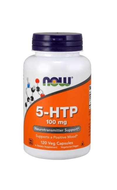 5 Htp 100mg 120 Vegcaps Now Foods