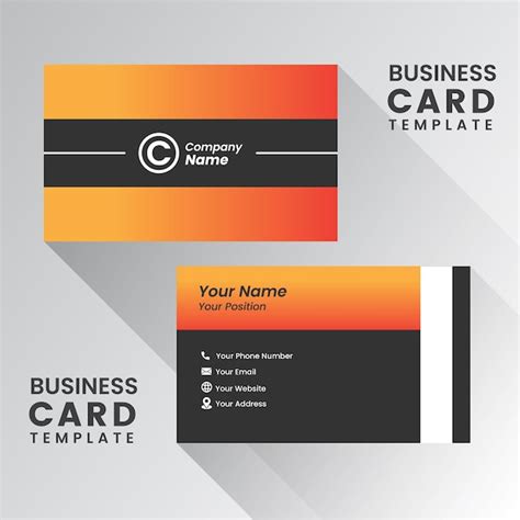 Premium Vector Business Cards Templates Modern Business Cards