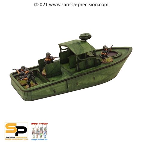 Hit The Rivers Of Vietnam With Sarissas Riverine Patrol Boats