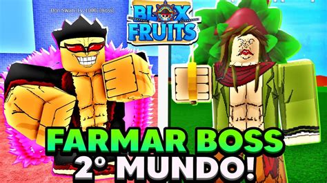 Como Farmar Todos Os Bosses Do Sea 2 No Blox Fruits Youtube